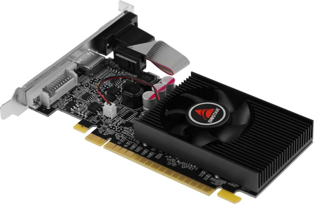 Видеокарта Biostar NVIDIA  GeForce 210 G210-1GB D3 LP 1ГБ DDR3, Low Profile,  Ret [vn2103nhg6]